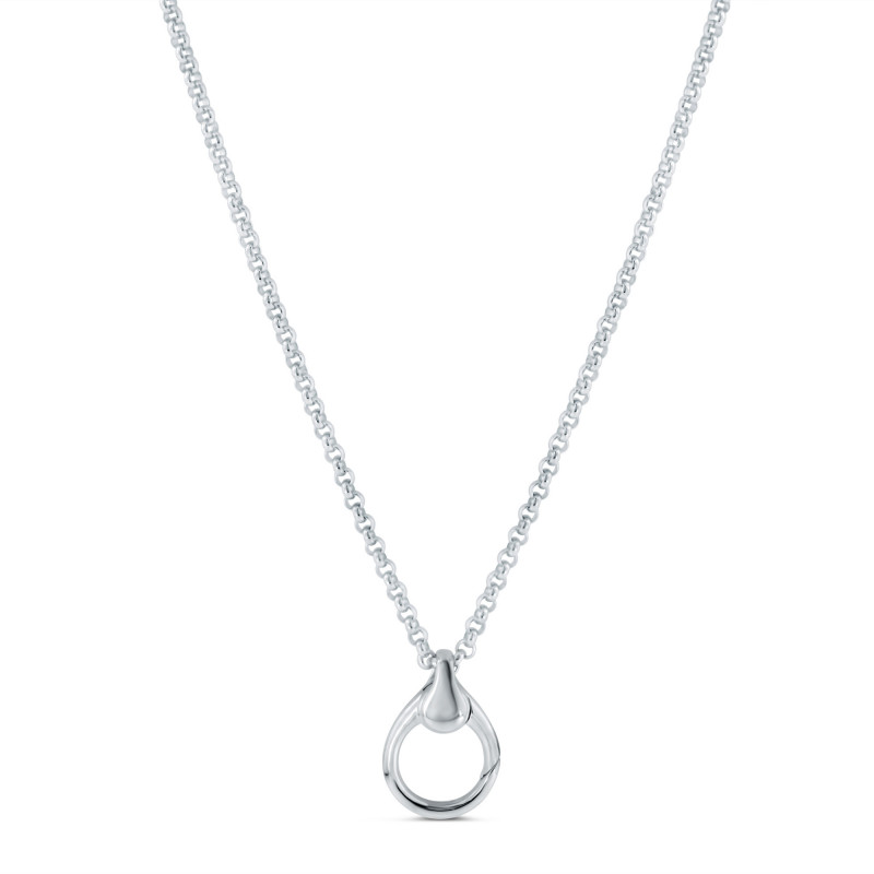 Collier fermoir mousqueton S Collier Emilie - Colliers en argent - Guiot de Bourg