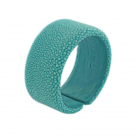 Turquoise shagreen bracelet