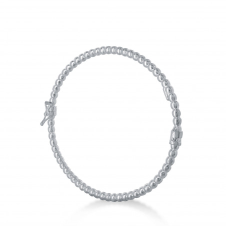 Bracelet rigide perlé 3 millimètres