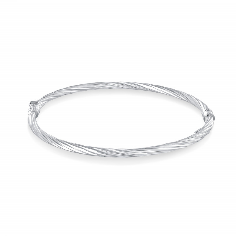 Bracelet Cloelie  3 millimètres - Bracelets rigides en argent - Guiot de Bourg