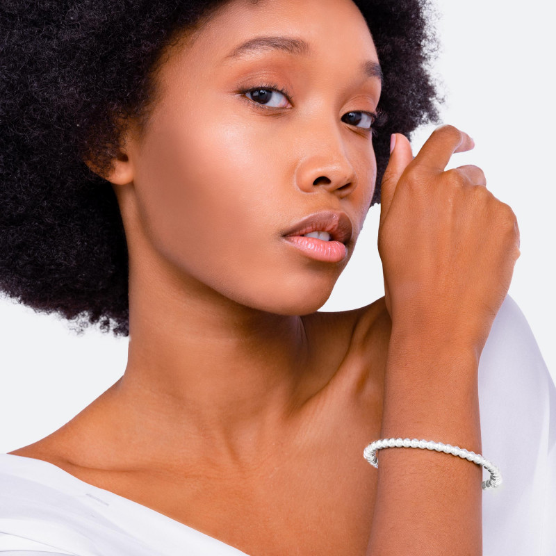 Bracelet Alexanne - Bracelets rigides en argent - Guiot de Bourg