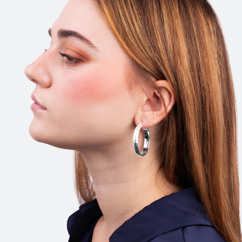 Théa 33mm earrings - BOUCLE D'OREILLE - Guiot de Bourg