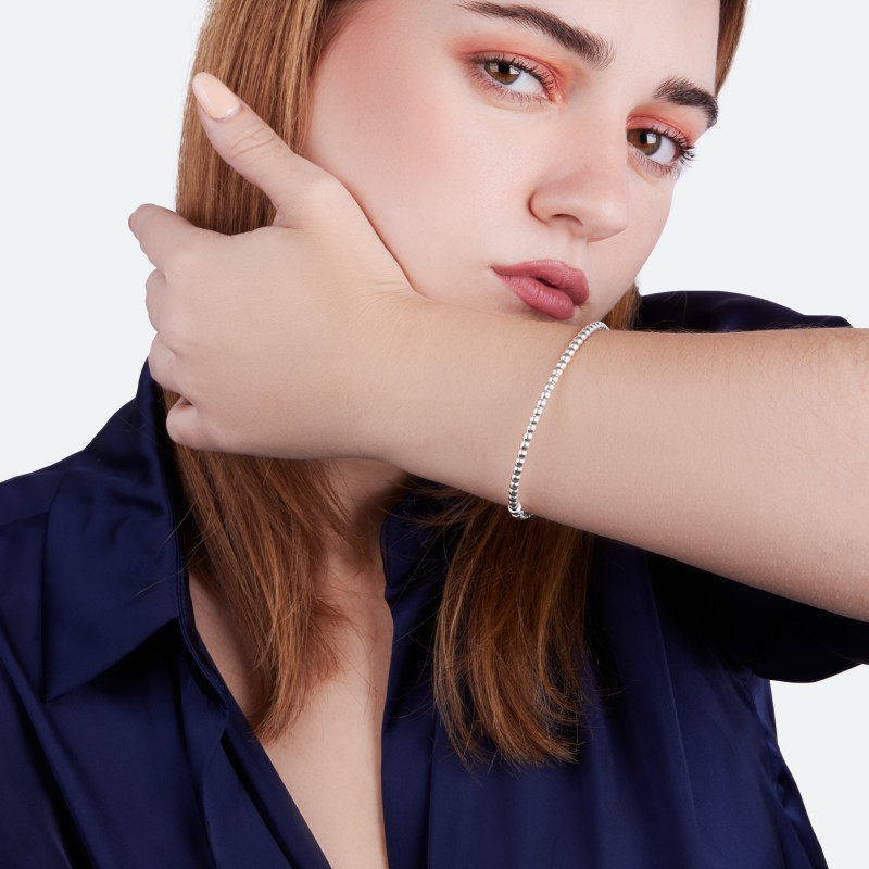 Bracelet Samantha - Bracelets rigides en argent - Guiot de Bourg