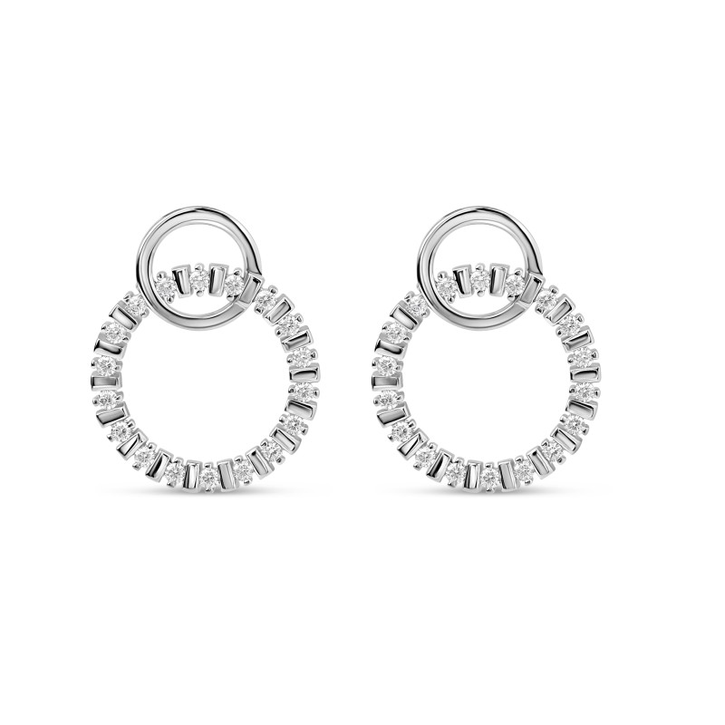 Boucles d'oreilles Anaé - Boucles d'oreilles en argent - Guiot de Bourg