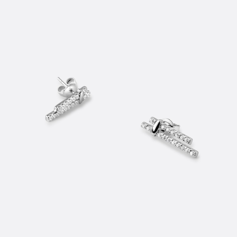 Boucles d'oreilles Ada - Boucles d'oreilles en argent - Guiot de Bourg