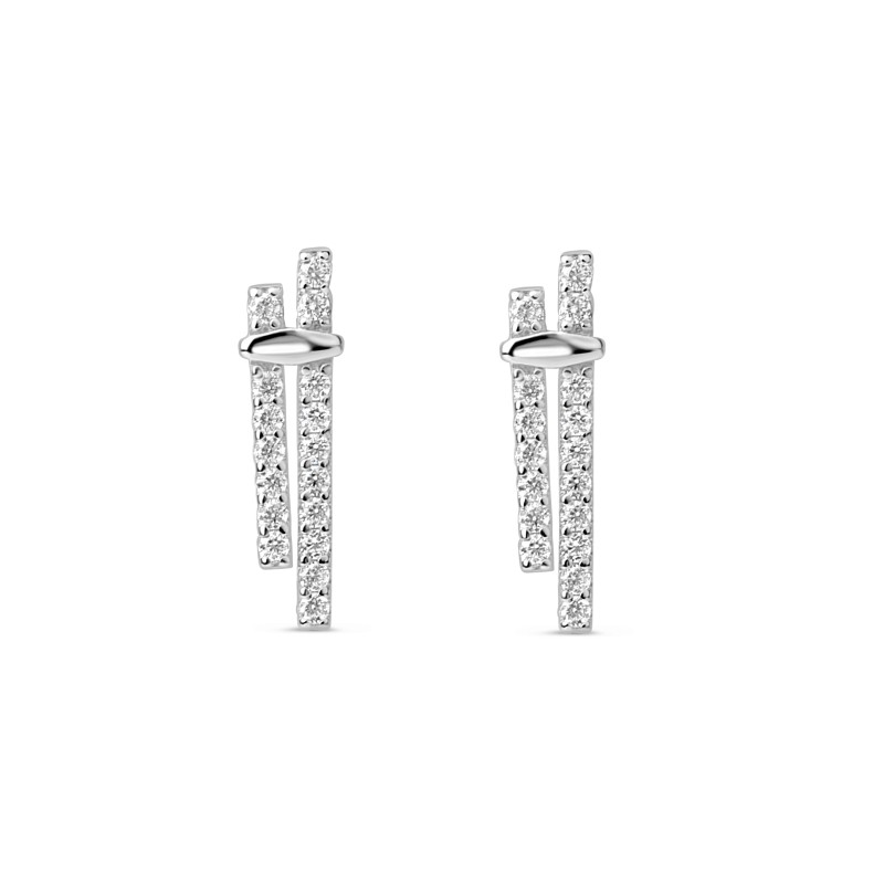 Boucles d'oreilles Ada - Boucles d'oreilles en argent - Guiot de Bourg