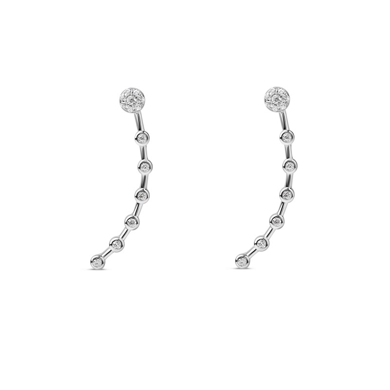 Boucles d'oreilles Léonore - Boucles d'oreilles en argent - Guiot de Bourg