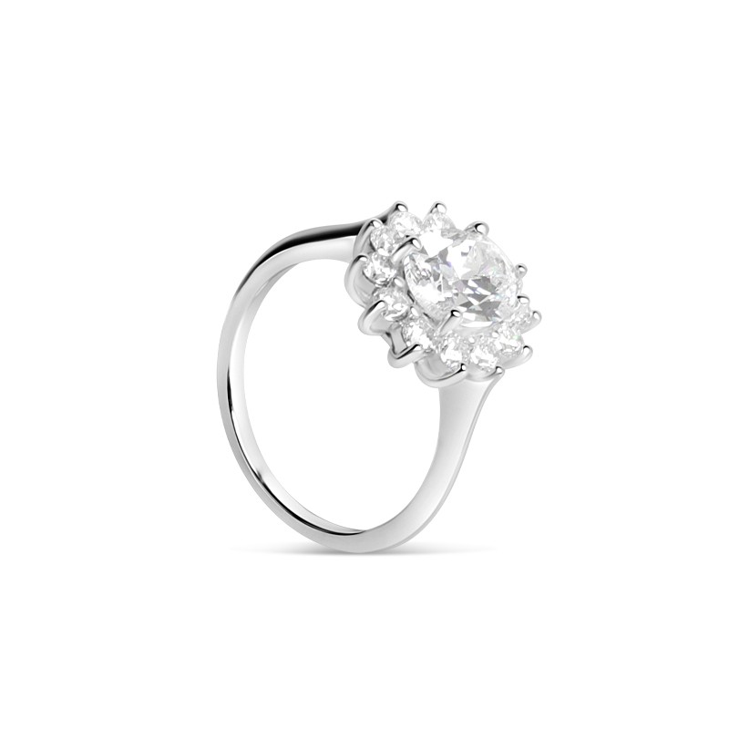 Bague Blanche - Bagues en argent - Guiot de Bourg