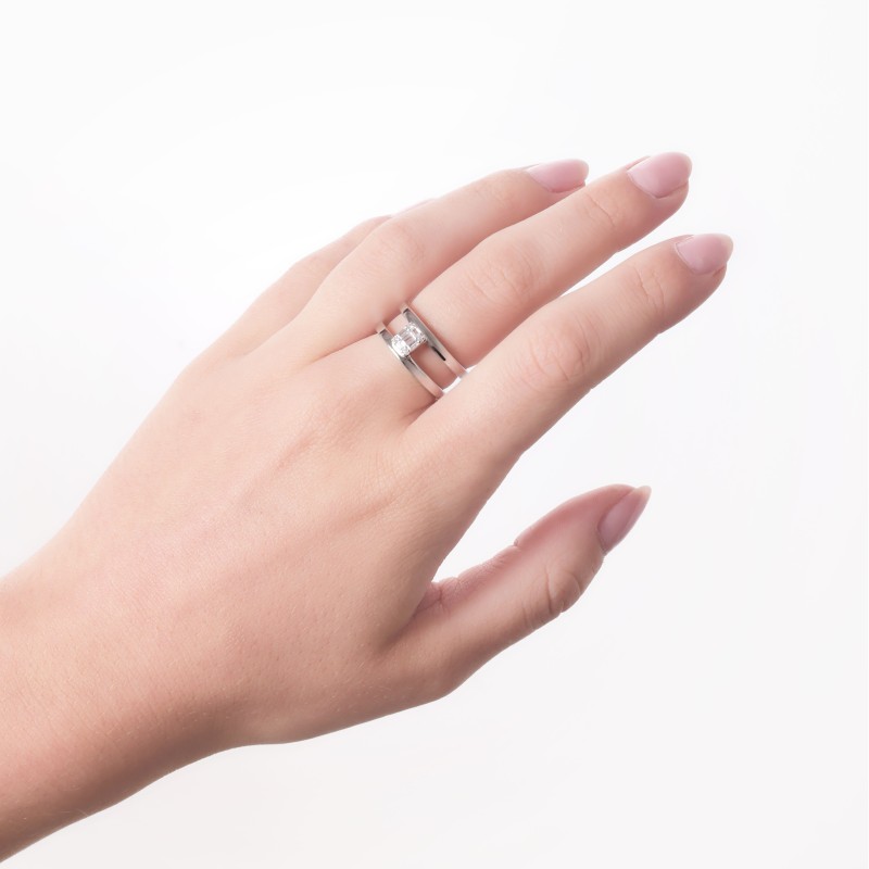 Bague Gaëlle - Bagues en argent - Guiot de Bourg