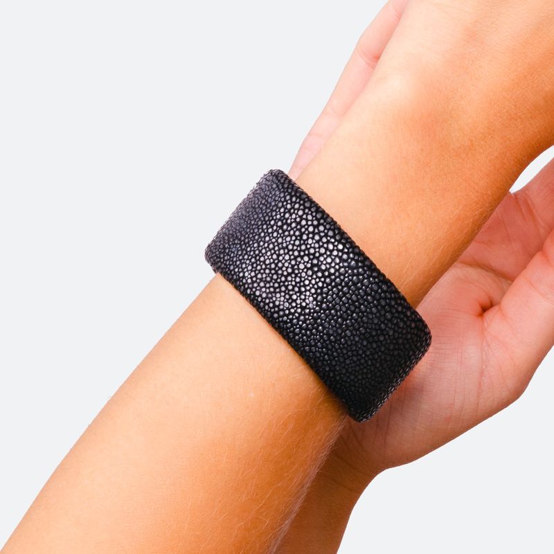 Bracelet galuchat noir 30 - Galuchat - Guiot de Bourg